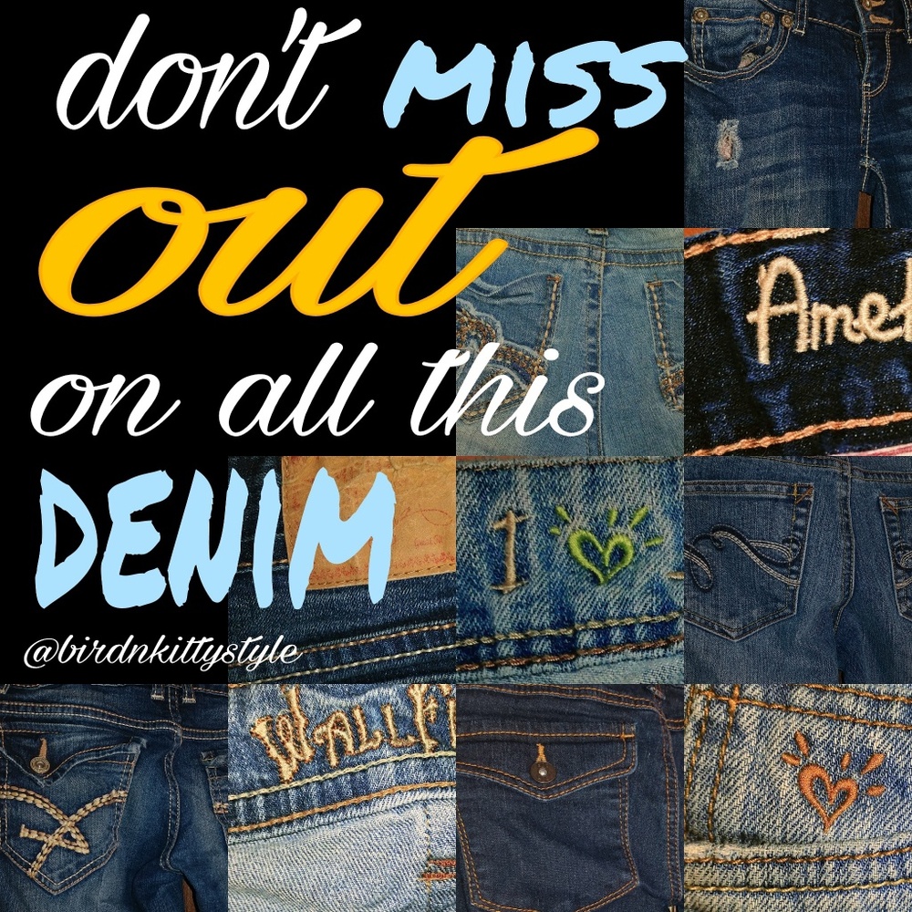 Don't miss out on all these jeans!